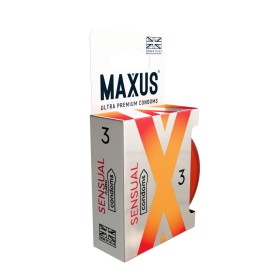 Презервативы гладкие анатомические MAXUS Sensual X-Edition №3