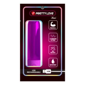 Вибропуля Pretty Love Kiwi USB, 10 режимов вибрации