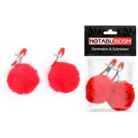 Оригинальные зажимы для сосков цвет красный