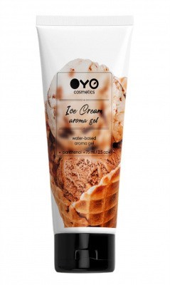 Гель ароматизированный на водной основе OYO AROMA GEL Ice-Cream 75 мл.