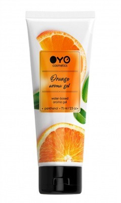 Гель ароматизированный на водной основе OYO AROMA GEL Orange 75 мл.