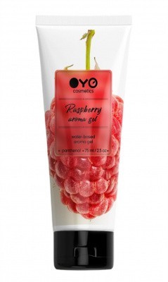 Гель ароматизированный на водной основе OYO AROMA GEL Raspberry 75 мл.